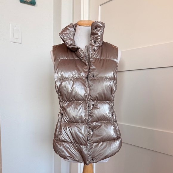Athleta Downtown Vest Pyrite Shine (XS) - Picture 1 of 6